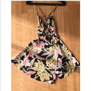 Reformation dress tropical parrot print. XS or 2